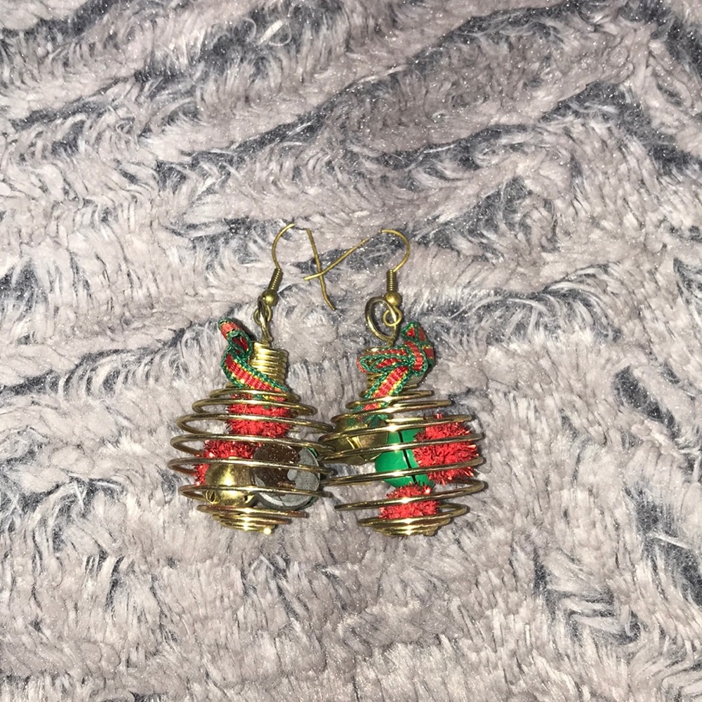 Christmas earrings